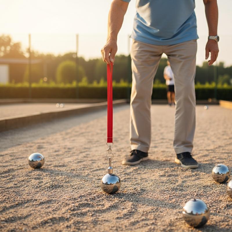 Home Improvements - Alat Pengumpul Bola Bocce Portabel Magnetik,