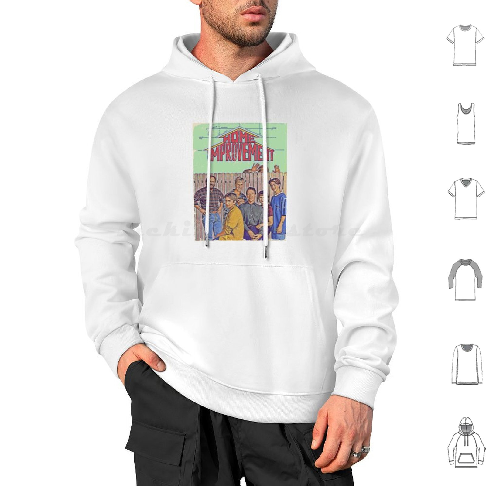 Home Improvement Shows - Hoodie Fan Art Home Improvement Lengan