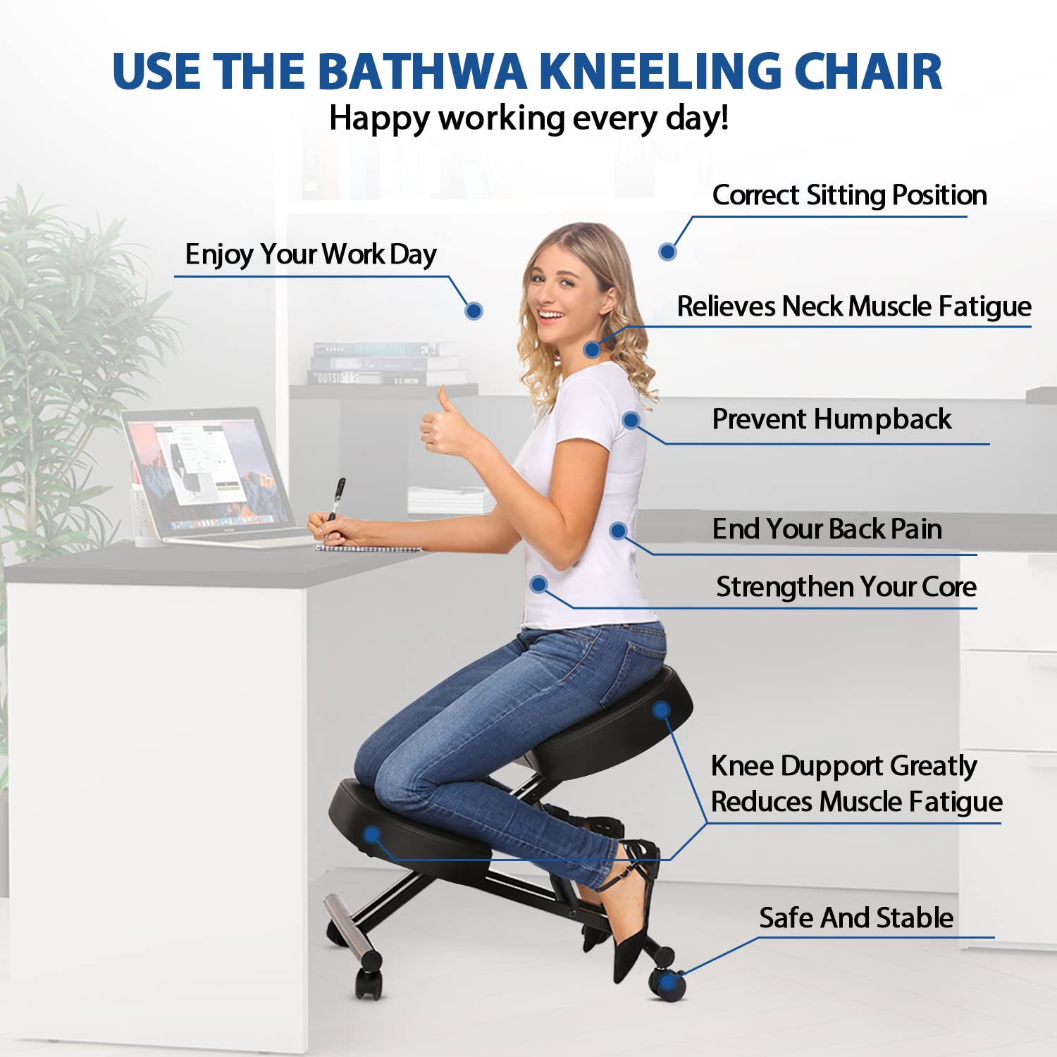Kursi Berlutut Ergonomis untuk - Home Improvements ulasan dan harga